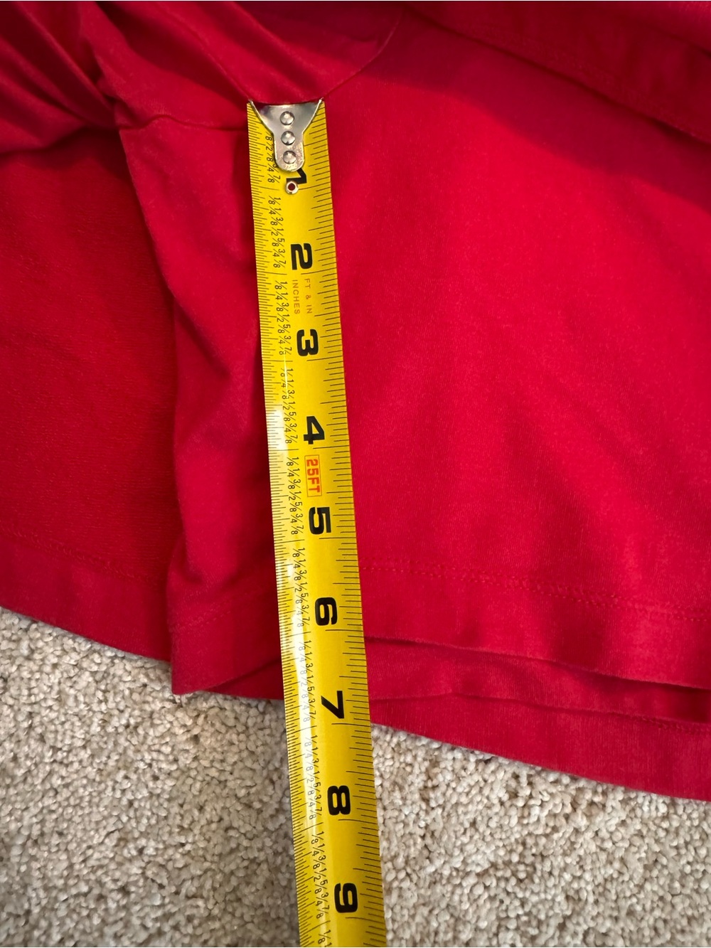 Susan Graver Red Skort - Picture 8 of 9